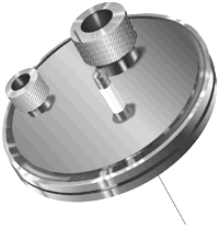 Ion Gauge Flange