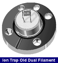 Old Style Ion Trap Filament