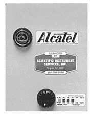 Irreversible temperature label on vacuum pump