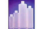 Redi-Pak® High Density Polyethylene (HDPE) Cylinder Round Bottles