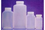 Redi-Pak® Square Wide Mouth Natural High Density Polyethylene (HDPE) Packer Bottles
