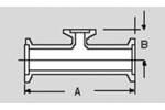 QF Stainless Steel Reducing Tees