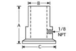 Pump Nipples With Side Port