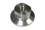 Flange Adaptor to 1/8" NPT, Aluminum