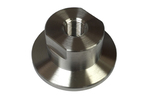 Adaptor Flange to 1/8" NPT in Stainless and Brass