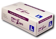 Sure Care Powder Free Vinyl Gloves