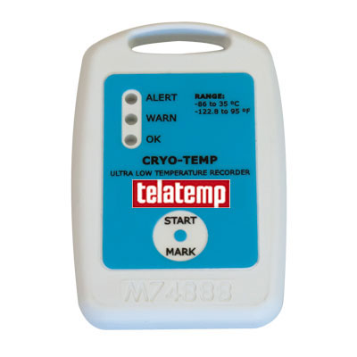 Telatemp Temperature Data Loggers - Micro Cryo-Temp Ultra Low Temperature Datalogger