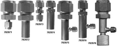 Sample Collecting Oven Fittings