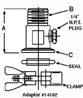 NW25 Adaptor #14182, cat E29