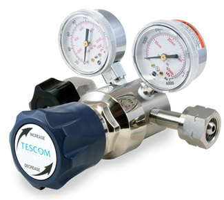 Tescom Gas Cylinder Single Stage Regulators - Model 3530