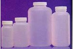 Redi-Pak® Round Wide Mouth Natural HDPE Packer Bottles