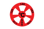 Telatemp Model 500 Temperature Recording Labels