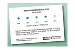 Telatemp Maximum Humidity Indicator Cards