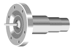 Single BNC Connector on Vacuum Flange