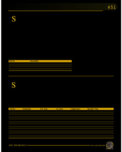 Direct Probe Sample Vials (Catalog A51)