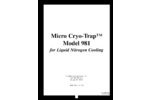 Micro Cryo-Trap Model 981 (LN2)