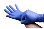 Ansell® TNT® Blue Economy Nitrile Gloves