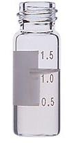 Clear Screw Thread Vial with Patch