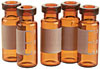 Target Wide Opening Amber Crimp Top Vials with ID Patch