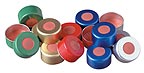 Target 11mm Aluminum Crimp Seals with Prefit Septa