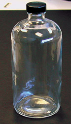 Clear Boston Round Bottles