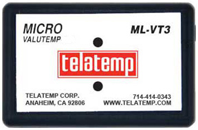 Telatemp Temperature Data Loggers - Micro Valuetemp Temperature Logger VT-3