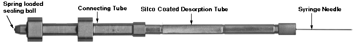 Connecting Tube with Desorption tube and needle attached