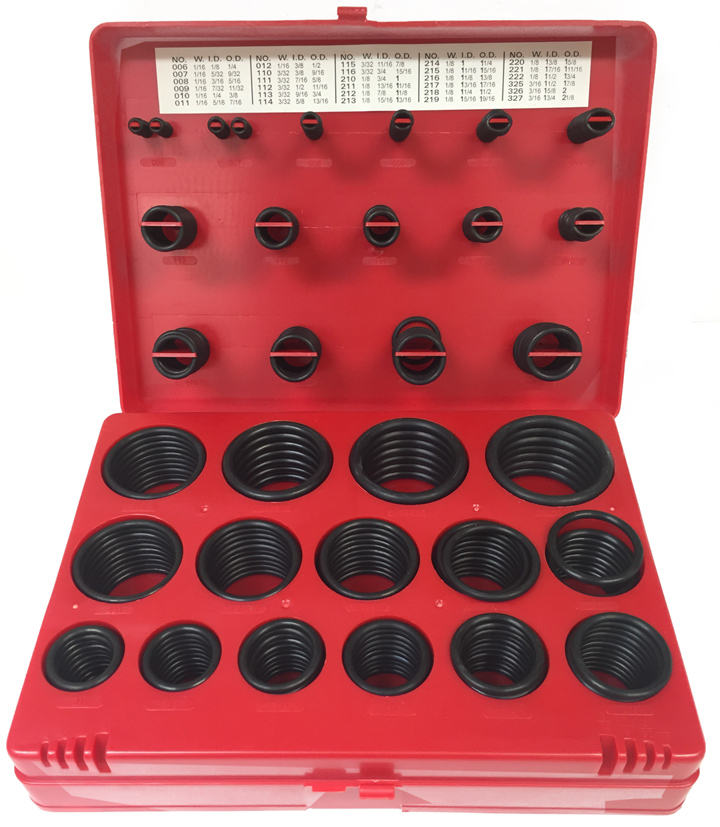 SAE Metric Rubber O-Ring Washer Assortment Kit Automotive Storage Case ORing  Set - Walmart.com