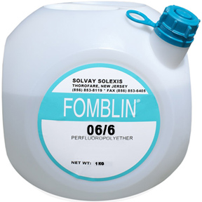 Fomblin Inert PFPE Vacuum Pump Fluids Y06/6